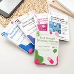 Personalized Medicine Box Instructions Portable Kindle Case with Name Daily Use Book Club Birthday Gift for Bookworms Book Lovers