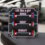 Personalised Coloured Removable Mini Barbells Weightlifting Tracking Board with Text Home Gym Gift for Coaches Fitness Lovers