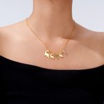 Collier dinosaure personnalisé avec pierre de naissance pour maman et bébé Cadeau d'anniversaire de Noël pour femme