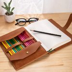Personalisierte Geburt Blume Schmetterling Cartoon Lesezeichen A5 Skizzenbuch Notebook Cover mit Namen und Lagerung Tasche Geburtstag Geschenk für Familie