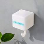 Personalised Multicolour 3D-Printed Wall Key Holder with Name and Photo House Decor Birthday Housewarming Gift for Family Friends