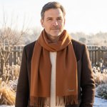 Personlig fargerik brodert fødselsblomst mykt varmt dusk skjerf med navn jubileum bursdag julegave til kvinner menn