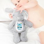 Personalisierte Cartoon Charakter Bow Initial niedlichen Osterhasen Plüsch Plüschtier Spielzeug mit Namen Ostern Geburtstag Geschenk für Jungen Mädchen