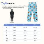 Pantaloni del pigiama lunghi personalizzati con foto e nome del tuo animale domestico regalo di compleanno per famiglia per amiche