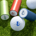 Personalized Funny Monogram Golf Ball Stamp with Metal Storage Box and Name or Initial Golf Accessory Birthday Gift for Golfers