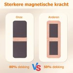 Gepersonaliseerde Geboortebloem Cartoonfiguur Magnetische PU-leer Bladwijzerclip met Naam Leesclub Verjaardagscadeau voor Kinderen en Boekenwurmen