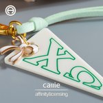Henkilökohtainen Monivärinen Sorority Name Pennant Avaimenperä Bow Charm Founders' Day Bid Day Gift for Sorors | Callie × Affinity Licensing