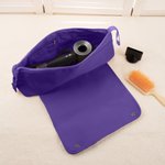 Personalized Cartoon Cheerleader Girl Portable Hair Heating Rod Storage Bag with Name Birthday Travel Accessories Gift for Women