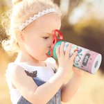 Personalizado Car Truck Vehicle Helmet Face Photo Name 12 oz Insulated Water Bottle with Straw and Spill-Proof Lid Birthday Gift for Boys Girls