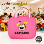 Personalised Multicolor Cute Long-Tailed Leopard Marsupilami Lunch Bag with Name Picnic Back to School Gift for Teachers Kids丨Callie × Marsupilami®