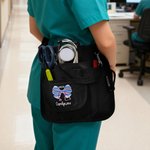 Personlig NICU sykepleier babyteppe design med flere rom midjeveske med navn sykepleier uke takknemlighet bursdagsgave til sykepleier lege