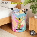 Personalised Tropical Adventure Long Tailed Marsupilami Large Storage Basket with Name Housewarming Gift for Family Friends | Callie × Marsupilami®