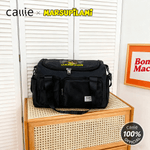 Personalised Houba Shout Long-Tailed Marsupilami Name Travel Duffel Bag with Shoes Compartment Birthday Gift for Kids Family | Callie × Marsupilami®