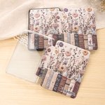 Spersonalizowany bukiet książek w stylu vintage Przenośne magnetyczne etui na Kindle z imieniem i nazwiskiem Prezent urodzinowy dla miłośnika estetyki vintage