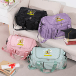 Sac de voyage personnalisé Marsupilami avec compartiment pour chaussures Cadeau d'anniversaire pour enfants Famille | Callie × Marsupilami®.