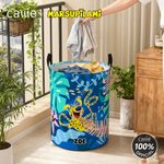 Personalised Tropical Adventure Long Tailed Marsupilami Large Storage Basket with Name Housewarming Gift for Family Friends | Callie × Marsupilami®
