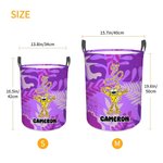 Personalised Tropical Adventure Long Tailed Marsupilami Large Storage Basket with Name Housewarming Gift for Family Friends | Callie × Marsupilami®
