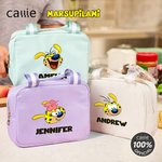 Personalised Multicolor Cute Long-Tailed Leopard Marsupilami Lunch Bag with Name Picnic Back to School Gift for Teachers Kids丨Callie × Marsupilami®