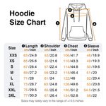 Personalised Multicolor Embroidered Ribbon Wavy Border Quarter Zip Sweatshirt Hoodie with Name Breast Cancer Awareness Gift for Cancer Survivor