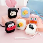 Personalized Cute Cat Fish Fabric Clothing Self-Inking Stamp with Name and Birth Flower Daily Use Birthday Gift for Family