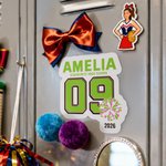 Henkilökohtainen Monivärinen Uinti Jääkiekko Numero Nimi Set of 2 Magneetti Sign Sports Spirit Locker Jääkaappi Car Decor Team Lahja pelaajille