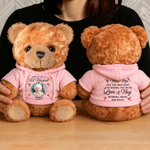 Personalizado Pájaro Mariposa Peluche Oso con Foto Camiseta Sudadera Nombre y Año Conmemorativo Cumpleaños Regalo para Niños