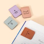 Personalized Cross Magnetic Bookmark Clip with Name Reading Stationery Supplies Birthday Gift for Christian Bookworm