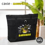 Personalised Cute Tail-Bouncing Marsupilami Tote Bag with Name and Mesh Pockets Birthday Mother's Day Gift for Kids Moms | Callie × Marsupilami®
