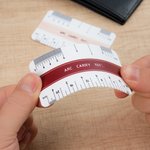 Personalized Mini Wallet Size Portable Architectural Scale Ruler with Name Valuable Tool Birthday Gift for  Architects Students