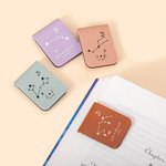 Segnalibro magnetico in pelle PU personalizzato con nome e iniziale incisi regalo di compleanno per gli amanti dei libri