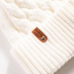 Personalisierte „Made by“ PU-Leder Häkel Strick Etiketten 10er Set mit Namen und Nieten Strickwaren Zubehör Geschenk für DIY Stricker Nähliebhaber