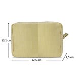 Beauty case personalizzato con nome e fiore di nascita design vintage a righe stile pittura ad olio regalo per donne e damigelle