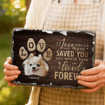 Gepersonaliseerd slijtvast huisdier gedenkteken fototuin steen met naam en titel binnenplaats Decor Pet Keepsake Gift voor huisdiereigenaren tuinliefhebbers