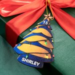 Personalized Colourful Lights Christmas Tree Ball Sports Ornament with Name and Number Home Tree Decor Christmas Gift for Friends Sports Lovers