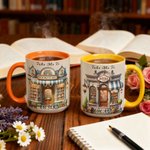 Personalized Take Me To Bookstore 11 oz 15 oz Ceramic Mug with Name Birthday Anniversary Christmas Gift for Book Lovers Bookworms