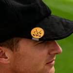 Personalisierte Golf Thema Monogramm Design magnetische Hut Clip Geburtstagsgeschenk für Golfspieler Trainer