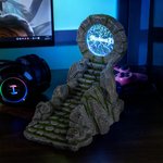 Support LED réglable pour casque et manette avec nom Cadeau d'anniversaire pour les amateurs de jeux vidéo
