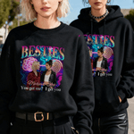 Spersonalizowana koszulka z kapturem Bestie Photo You Get Me I Get You Bluza z kapturem z imieniem Świąteczny prezent rocznicowy dla sióstr przyjaciółek