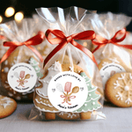 Gepersonaliseerde Baked with Love Zelfklevende Watervaste Stickers met Tekst Cadeau Decor Baking Party Favor voor Kookliefhebber