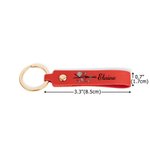 Personalized Graduation Cap Book Scroll PU Leather Keychain with Charm Name and Year Graduation Party Gift for 2026 2027 Graduates