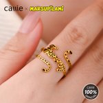 Personalisierte Langschwanz Marsupilami Form Ring mit Namen Jahrestag Geburtstag Weihnachten Geschenk für Frauen Mädchen | Callie × Marsupilami®