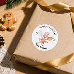 Gepersonaliseerde Baked with Love Zelfklevende Watervaste Stickers met Tekst Cadeau Decor Baking Party Favor voor Kookliefhebber