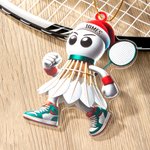 Ornamento natalizio multisport personalizzato in acrilico con nome Regalo di Natale per atleti e allenatori