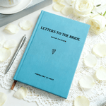 Personalized Letters to the Bride Couple A5 Journal Notebook with Name and Date Wedding Anniversary Gift for Bride Couple