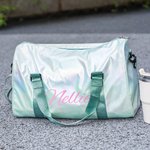 Personlig vattentålig Weekendbag med axelrem och skoavdelning perfekt resepresent till tjejer och kvinnor