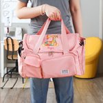Gepersonaliseerde naaimachine waterdichte grote reistas met naam en schouderband verjaardagscadeau voor vrouwen naaien Craft Lovers