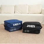 Personalized Name Design Large Golf Trunk Organizer Storage Bag with Adjustable Compartments Golf Accessories Birthday Christmas Gift for Golf Lovers