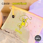 Spersonalizowana torebka z długim ogonem Marsupilami Mesh Zipper Transparent Handbag with Name Birthday Gift for Women Kids | Callie × Marsupilami®