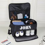 Personalized Name Design Large Golf Trunk Organizer Storage Bag with Adjustable Compartments Golf Accessories Birthday Christmas Gift for Golf Lovers