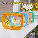 Spersonalizowana kosmetyczka Marsupilami Flower z długim ogonem do codziennego użytku Prezent urodzinowy dla niej | Callie × Marsupilami®